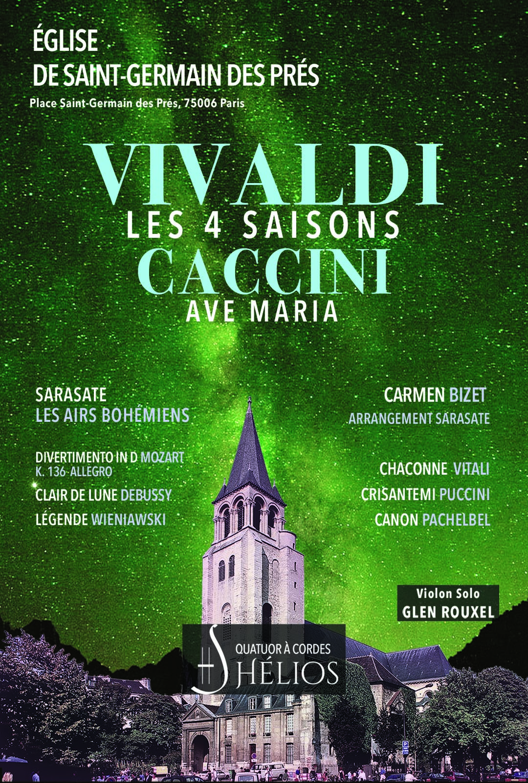 Les 4 Saisons de Vivaldi, Ave Maria et Célèbres Concertos