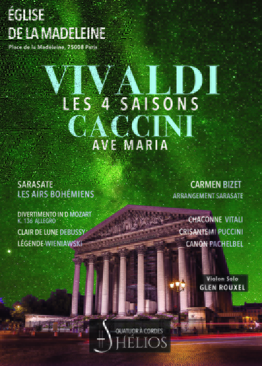 Les 4 Saisons de Vivaldi, Ave Maria et Célèbres Concertos