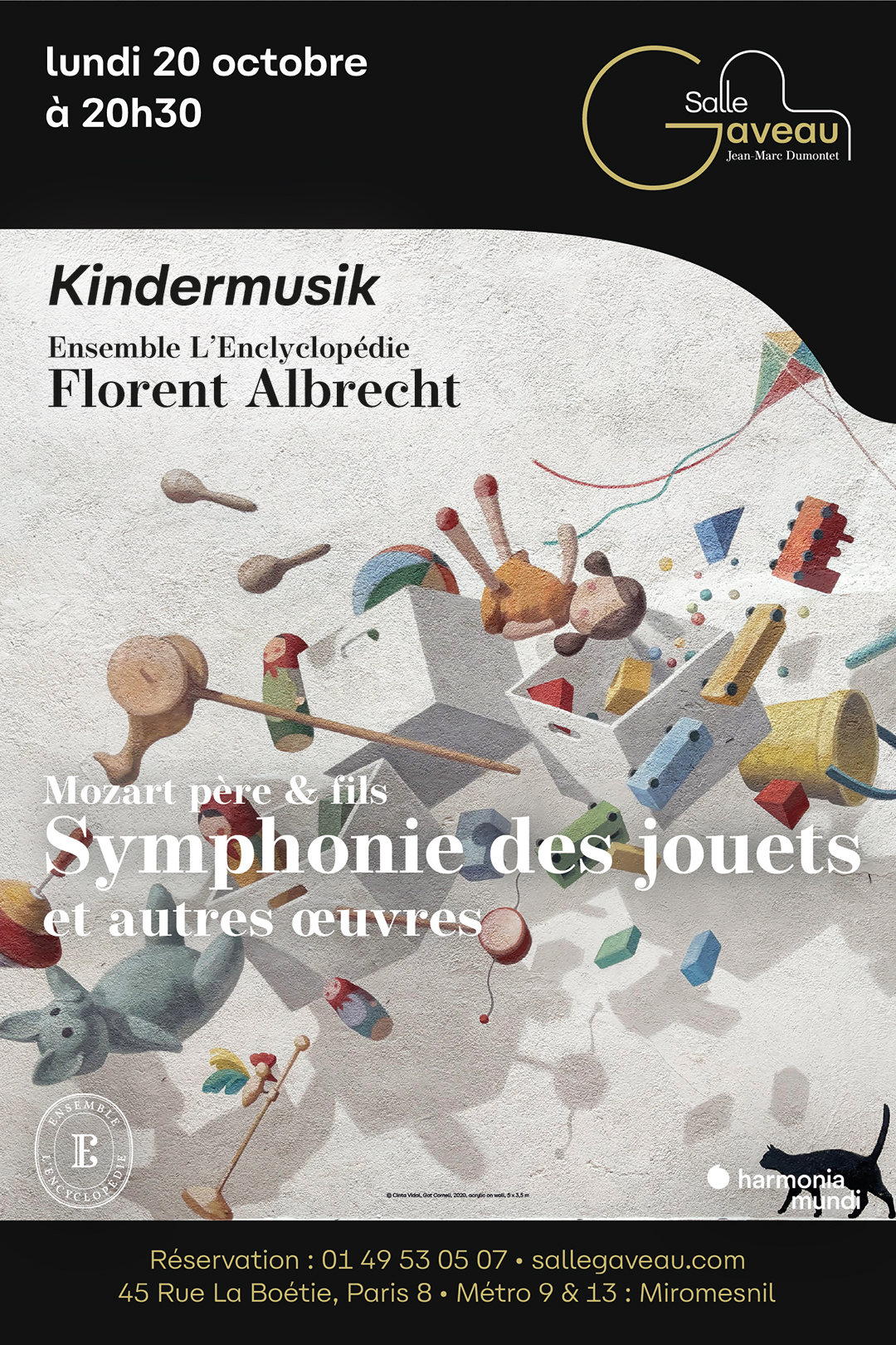 Mozart père & fils – Symphonie des jouets et autres œuvres